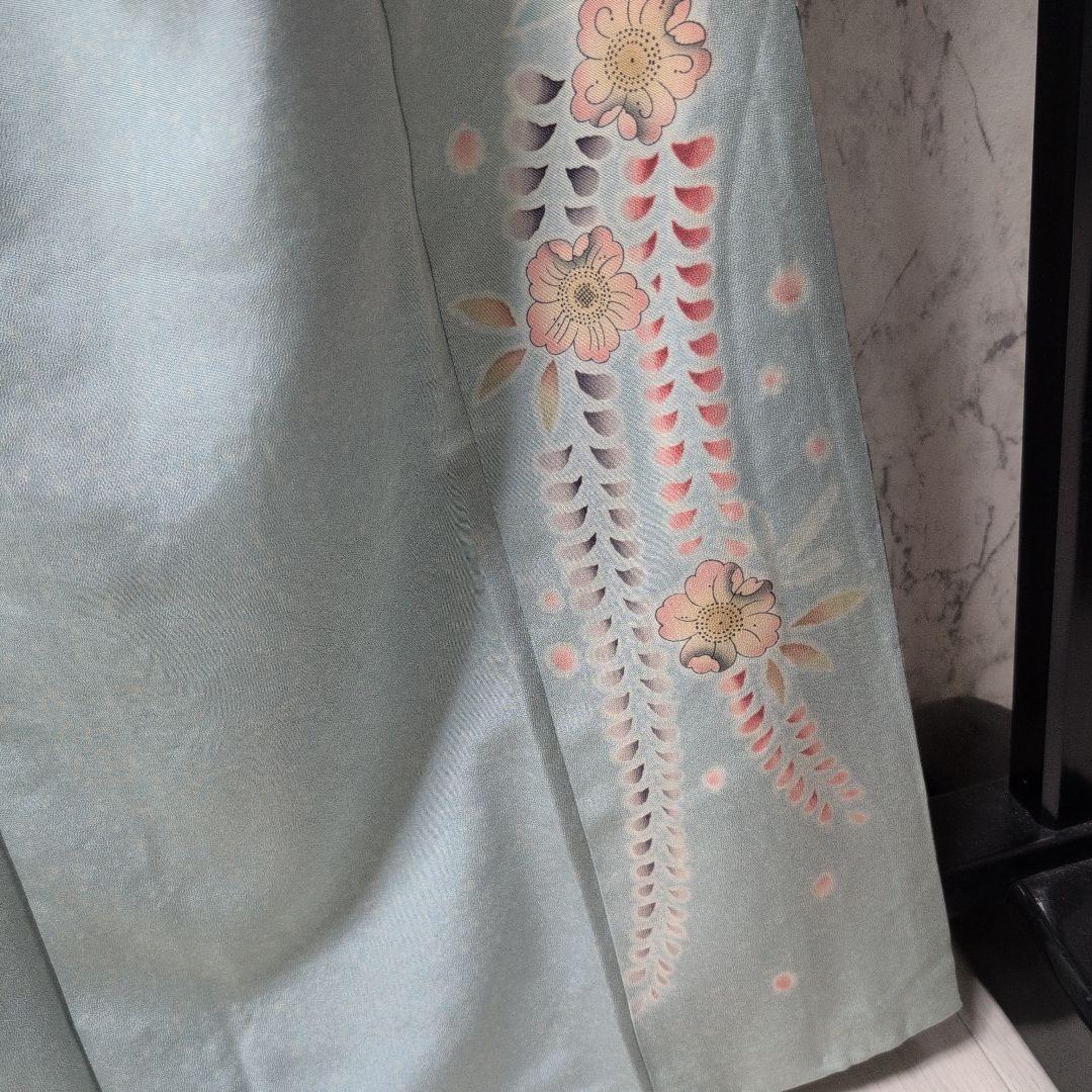 のんちゃん様[高級辻が花]薄水色系