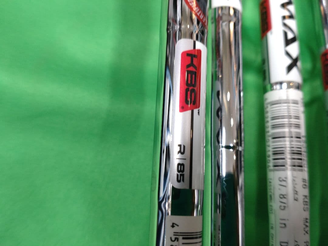 テーラーメイドSIMMAX アイアン 5〜PW　KBS MAX85 R