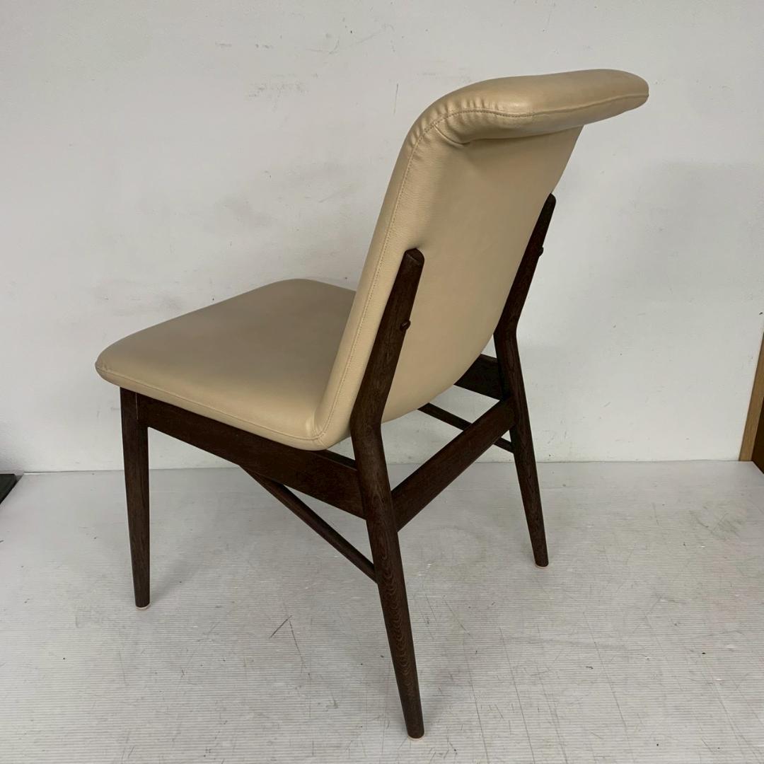 【カリモク】 刈谷木工 ダイニングチェア 木製 椅子 国産家具 ① A0824