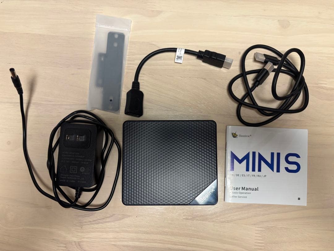 ミニPC Beelink MINI S12 Pro N100 オマケあり