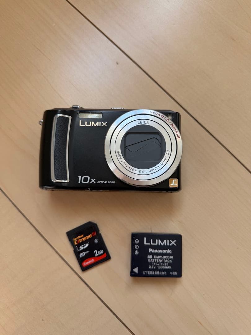 動作確認済 Panasonic LUMIX DMC-TZ5 ブラック