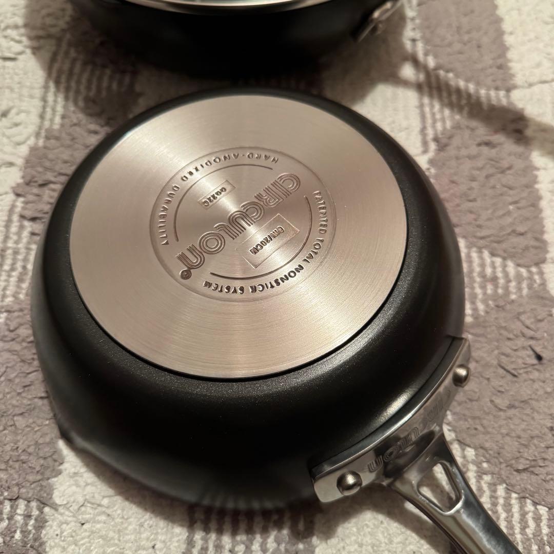 MEYER マイヤー サーキュロン フライパン 20cm＆24cm&ガラス蓋