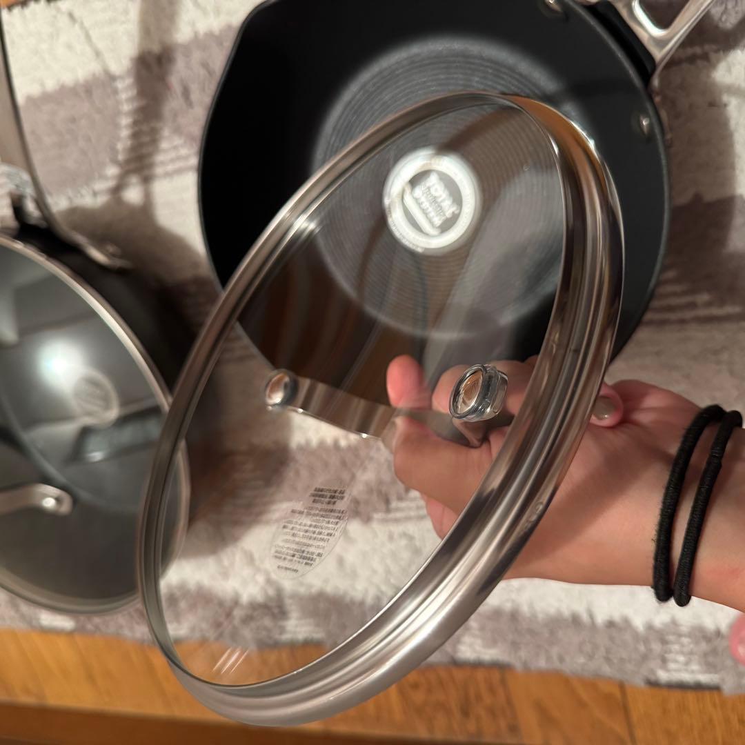 MEYER マイヤー サーキュロン フライパン 20cm＆24cm&ガラス蓋