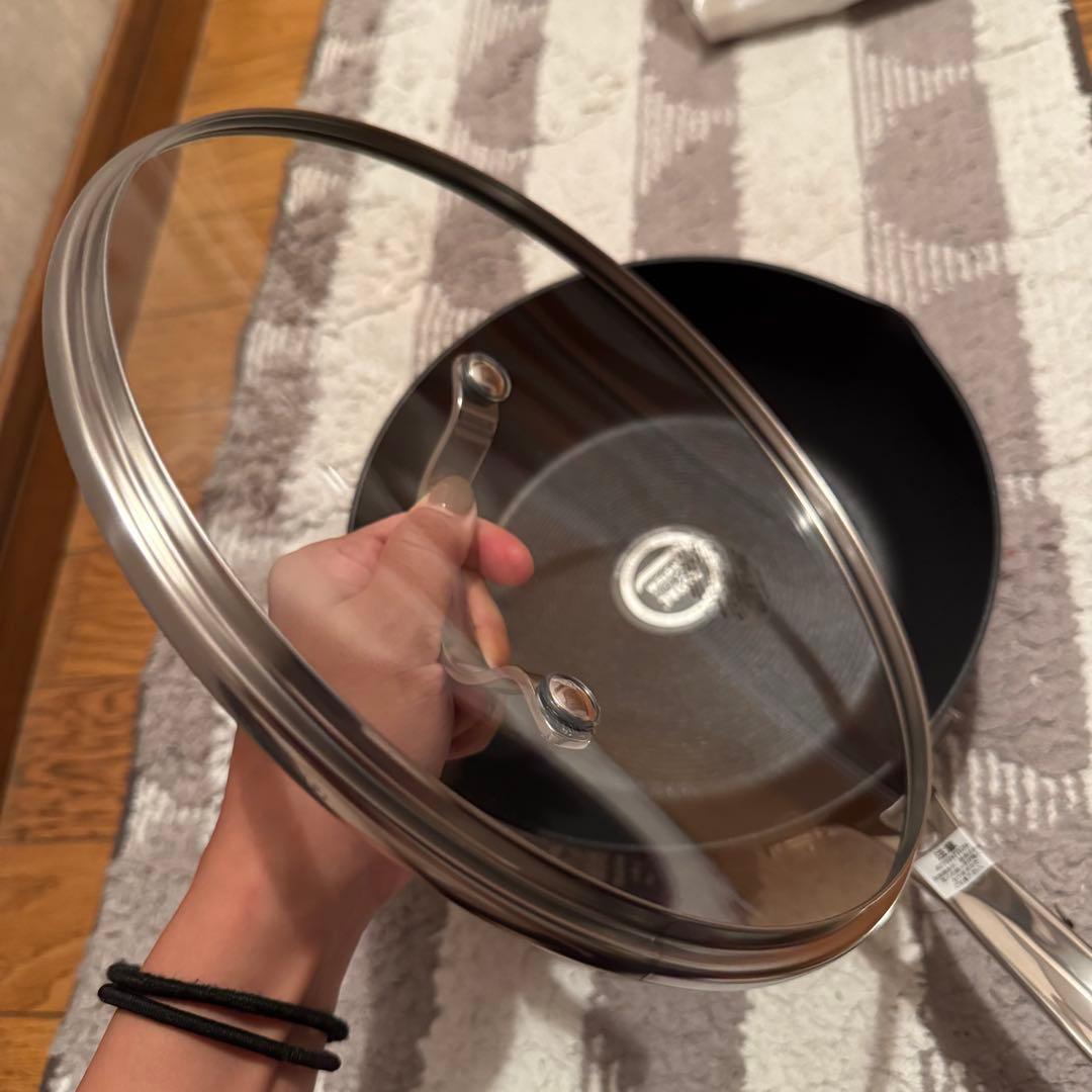 MEYER マイヤー サーキュロン フライパン 20cm＆24cm&ガラス蓋