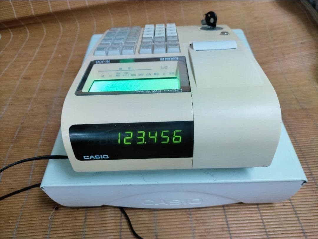 カシオレジスター　TE-300　フル設定無料　 送料無料人気機種2501301