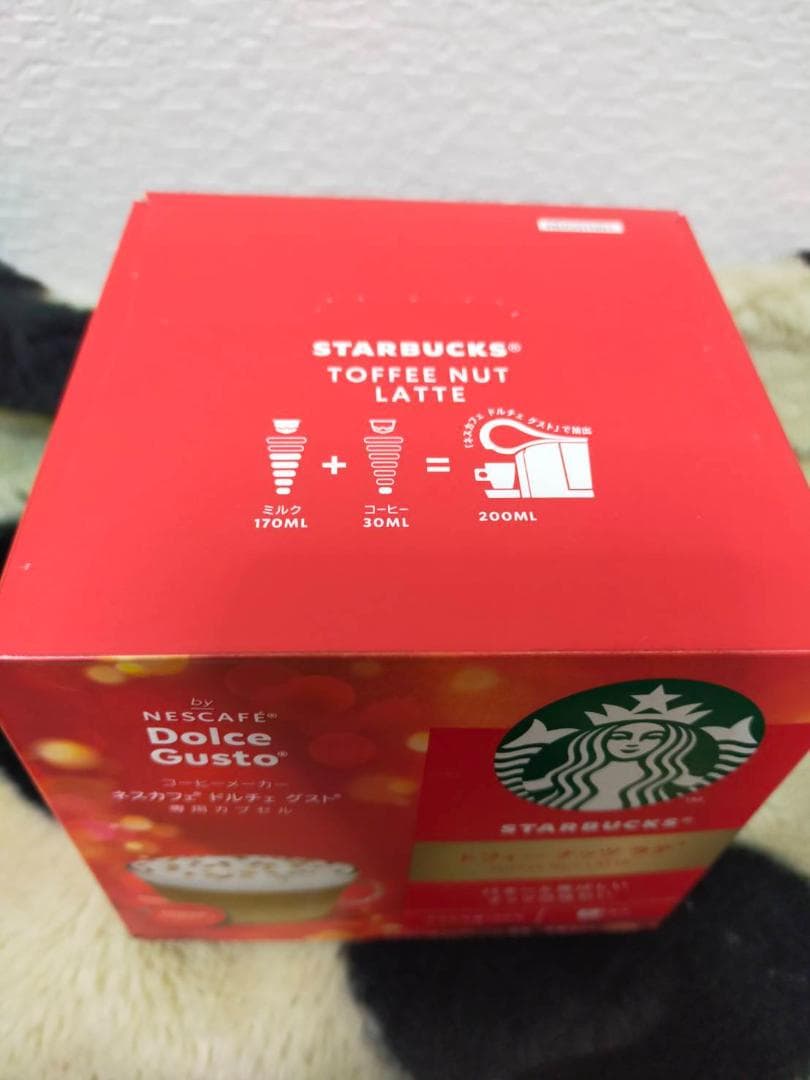 スターバックス ドルチェグスト トフィーナッツラテ 4箱(48カプセル24杯分)