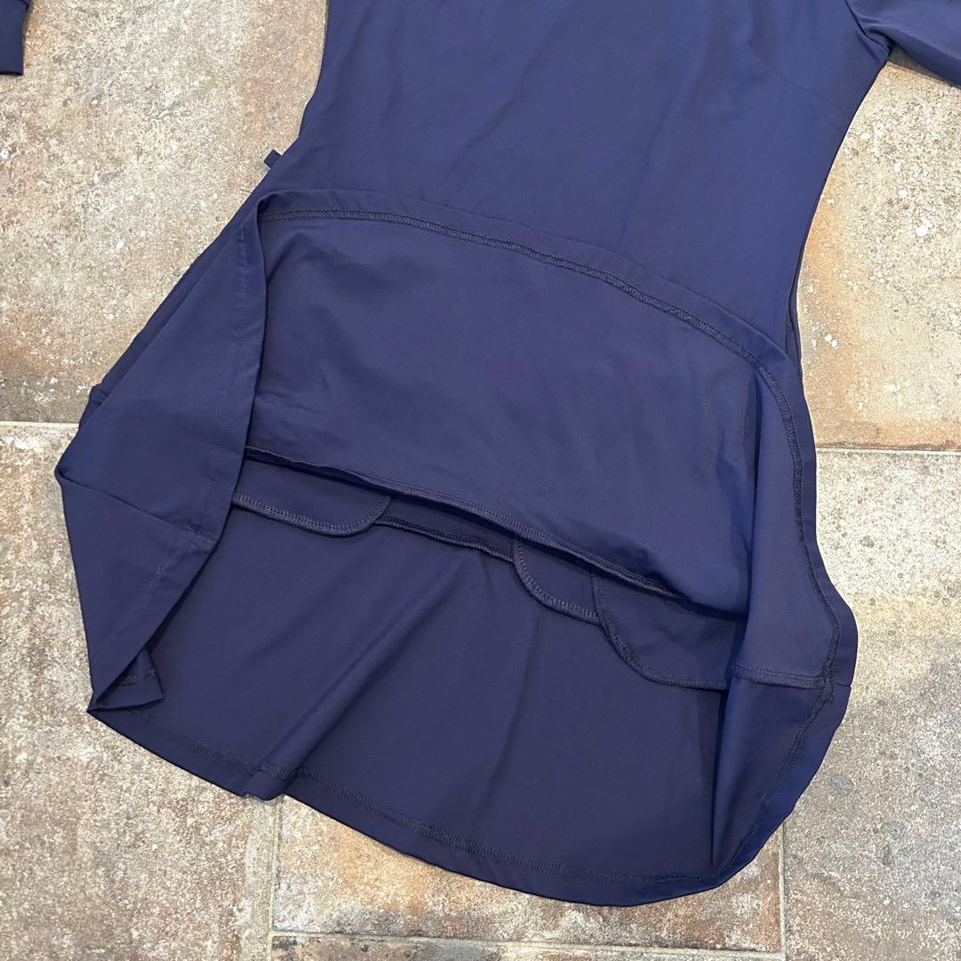 FR2 GOLF ワンピース　モックネック　長袖　ネイビー系