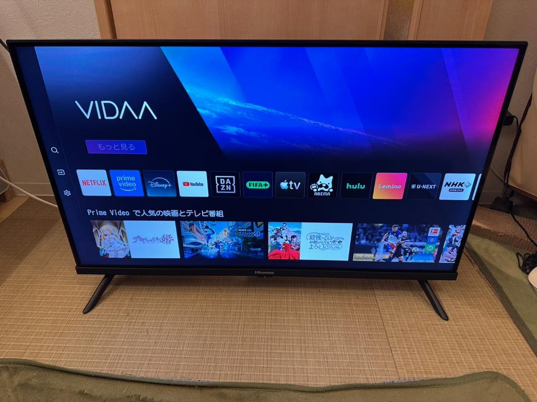 24年未使用近！ハイセンス hisense 32型　スマートテレビ 32A4N
