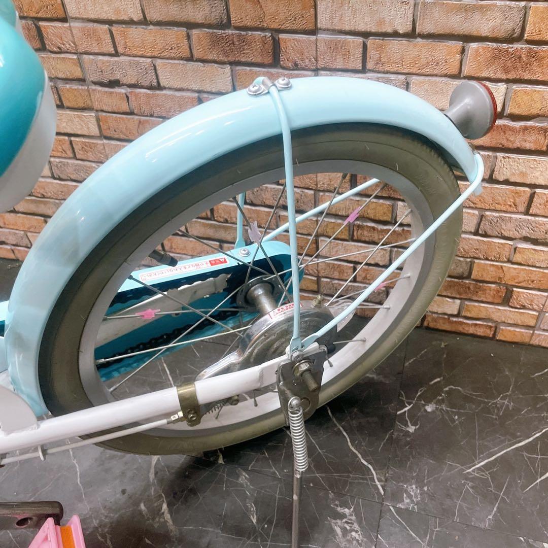 【54】子供用自転車 子供車 ariel グリーン 18インチ シングル