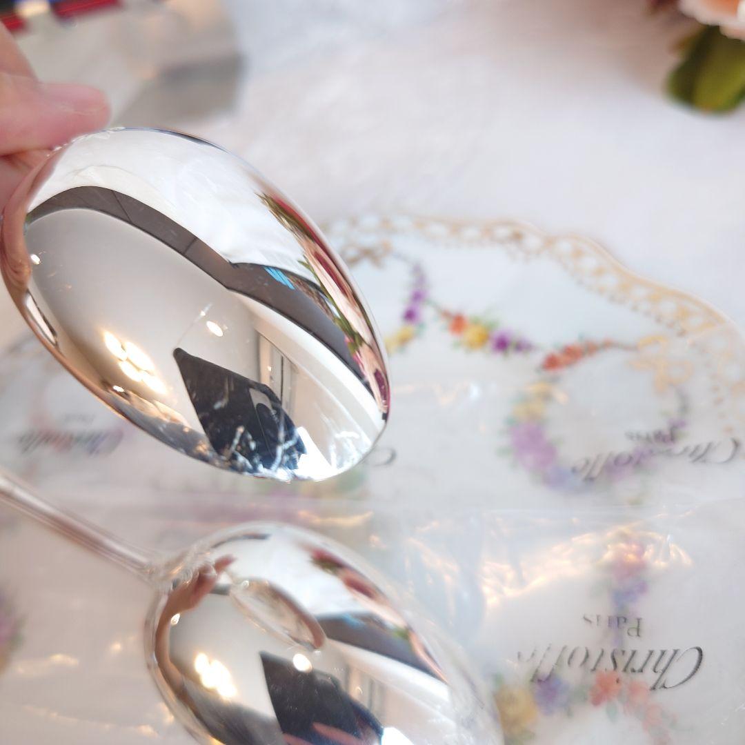 Bクリストフル　マルリー　希少　デザートスプーン　クリストフルシルバー