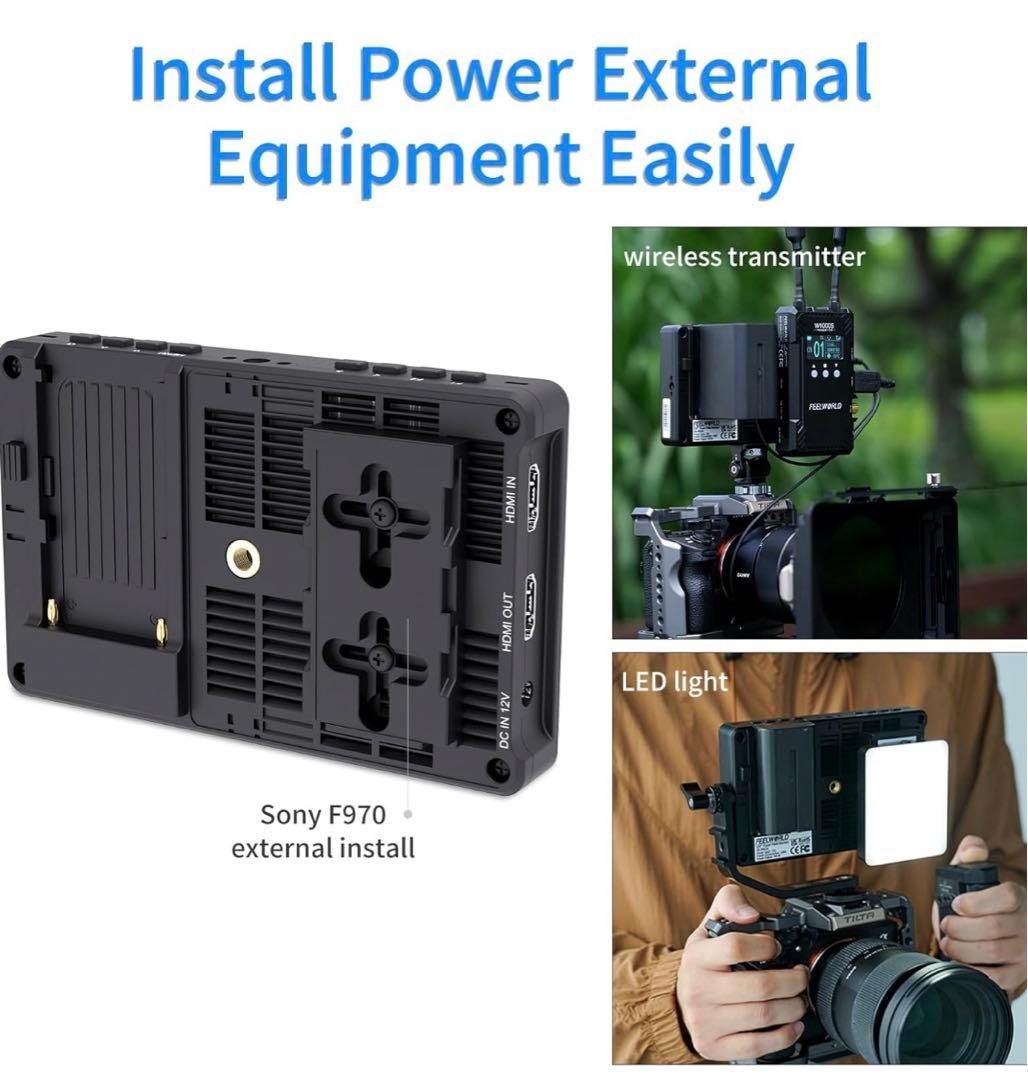 タッチ式フィールドモニター