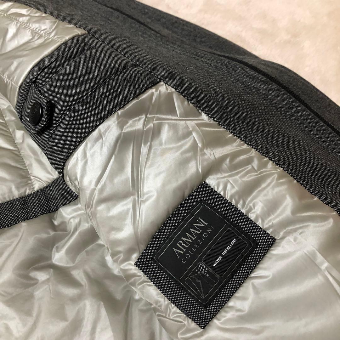 ★⁇★美品　アルマーニコレッツォーニ　ロングコート　フード付き　中綿