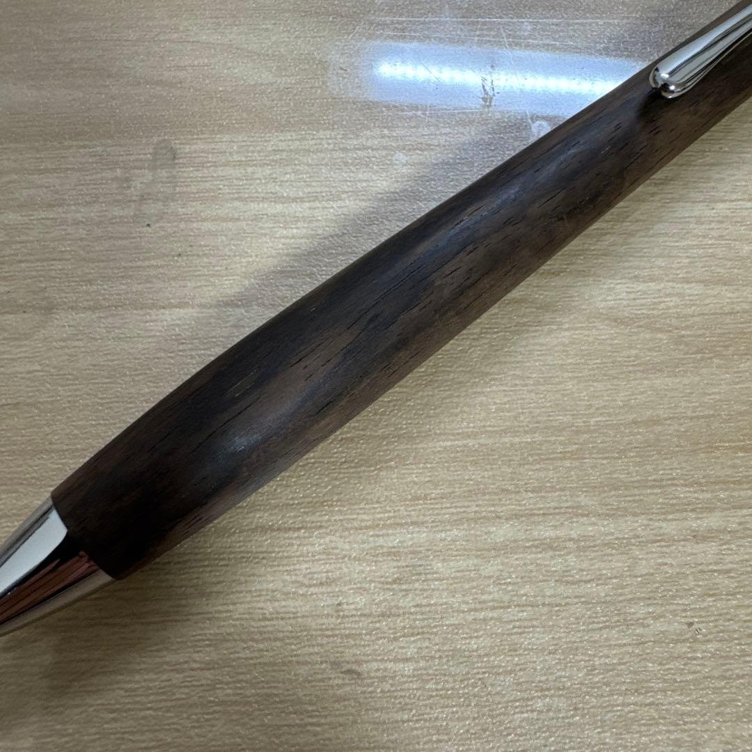 工房楔　ペンシル楔　黒柿孔雀杢　0.5mm