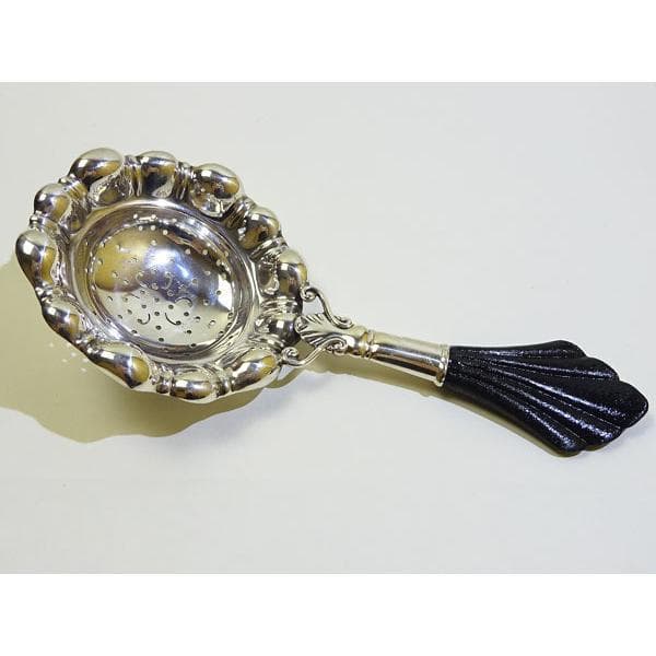 シルバーティーストレーナー 茶こし シェル