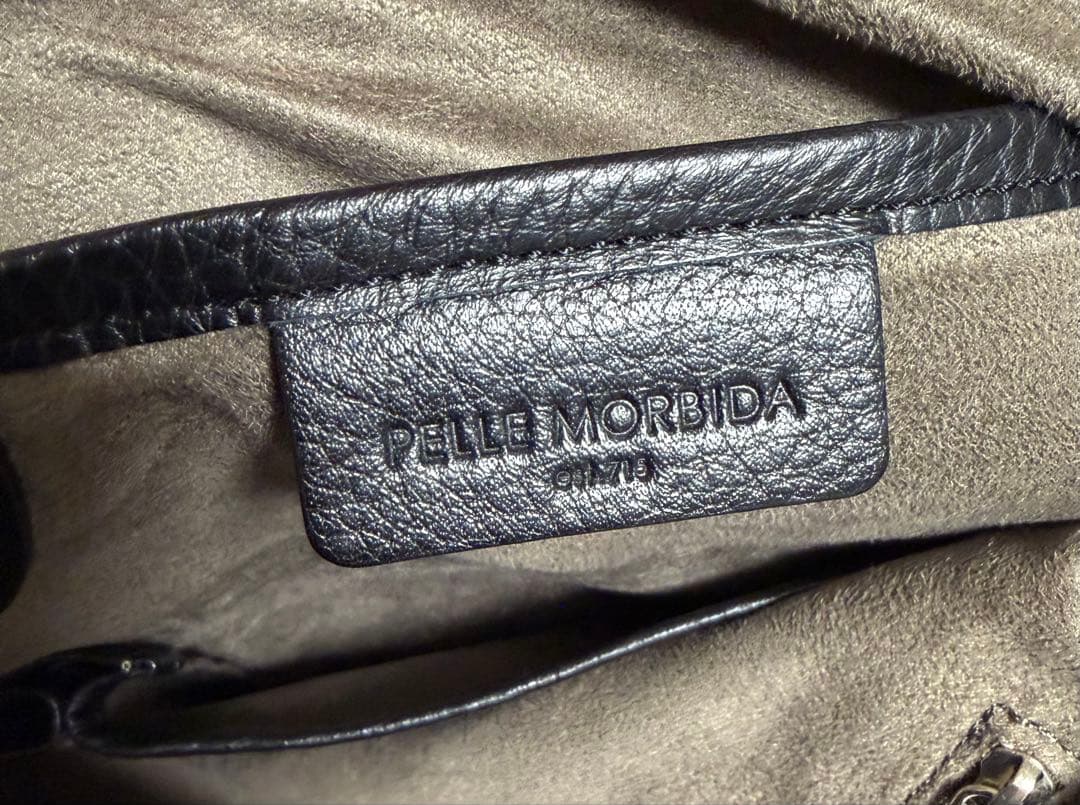 PELLE MORBIDA ペッレモルビダ MB059A トートブラック 美品