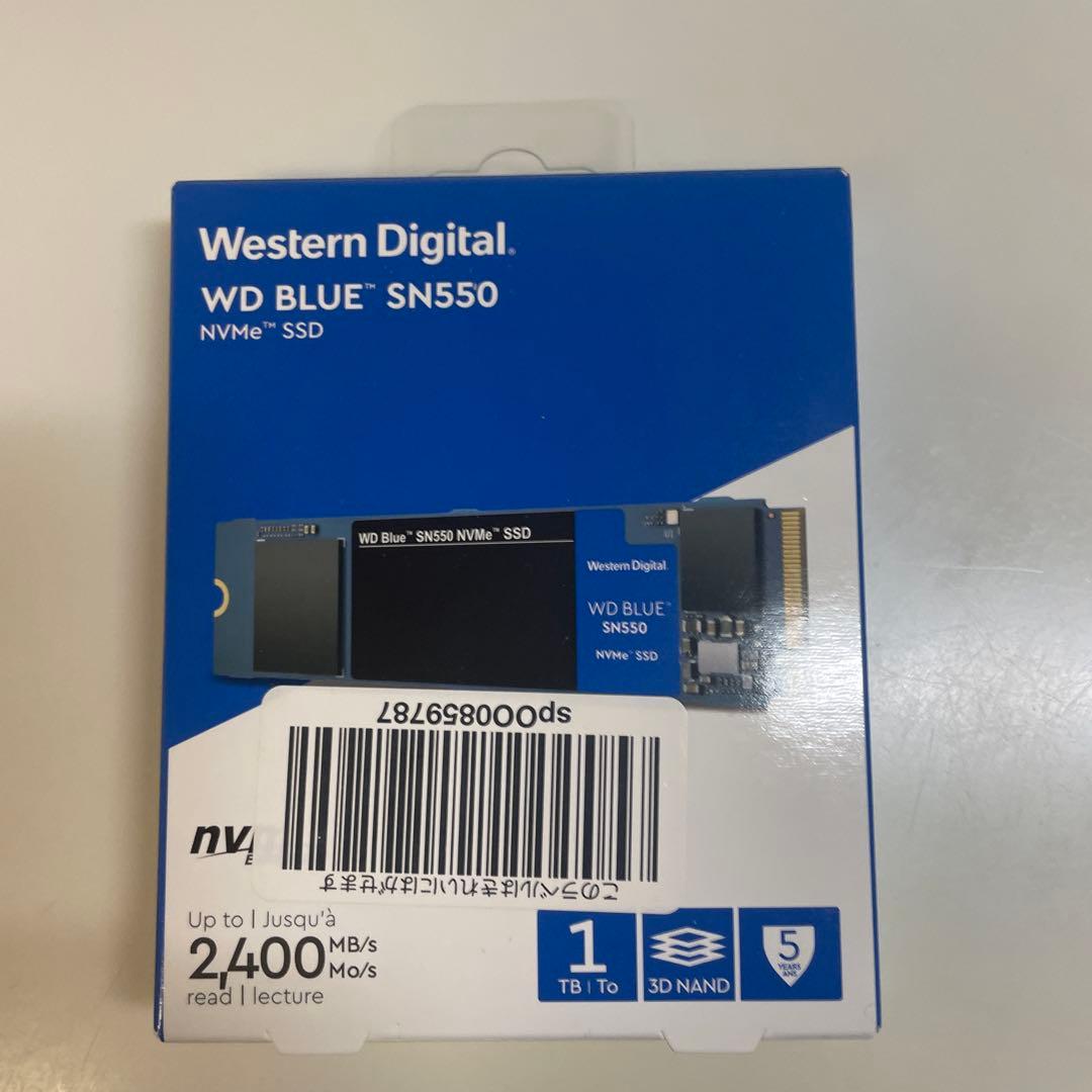 ウェスタンデジタル 1TB SSD