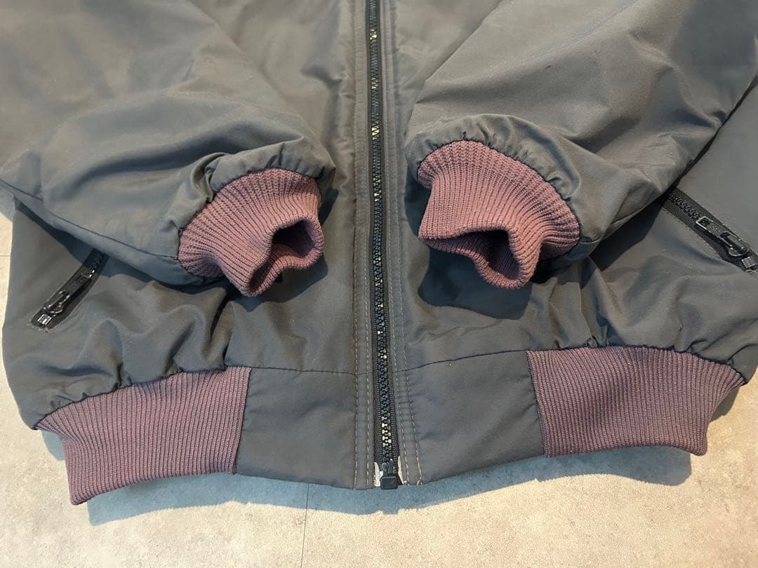 k*a様 Patagonia シェルドシンチラジャケット グレー ブルー 80s