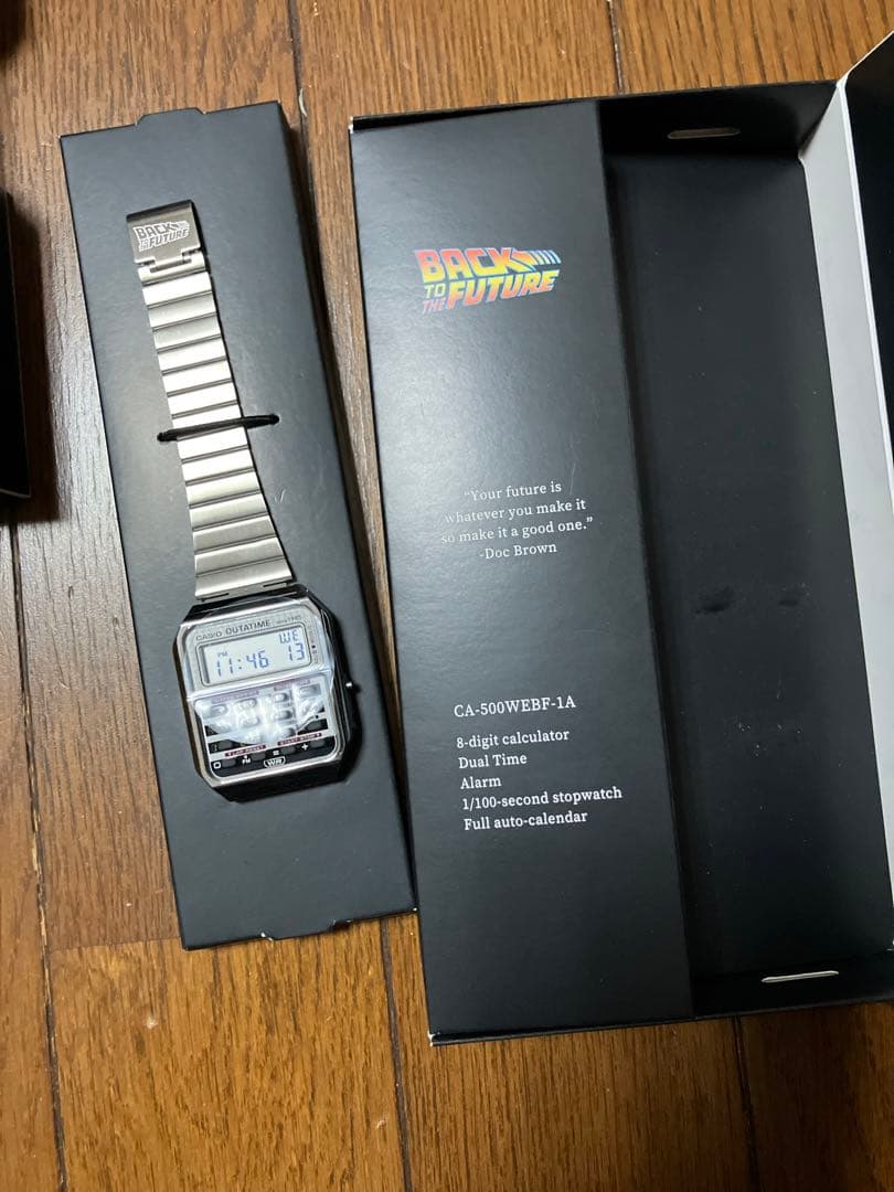 限定品　新品　CA-500WEBF-1AJR バックトゥザフューチャー　コラボ