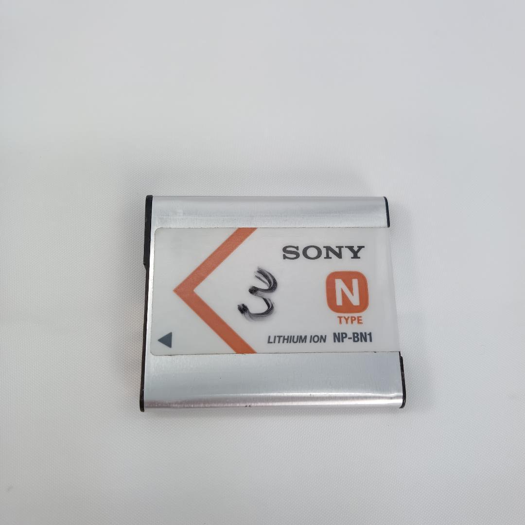 SONY サイバーショット DSC-W380 シルバー バッテリー付 ジャンク