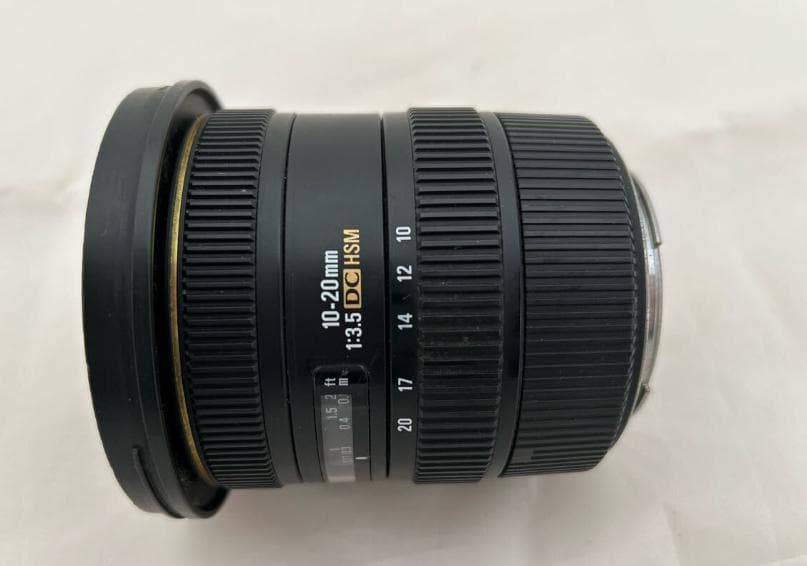 SIGMA 10-20mm 1:3.5 EX DC HSM レンズEFマウント
