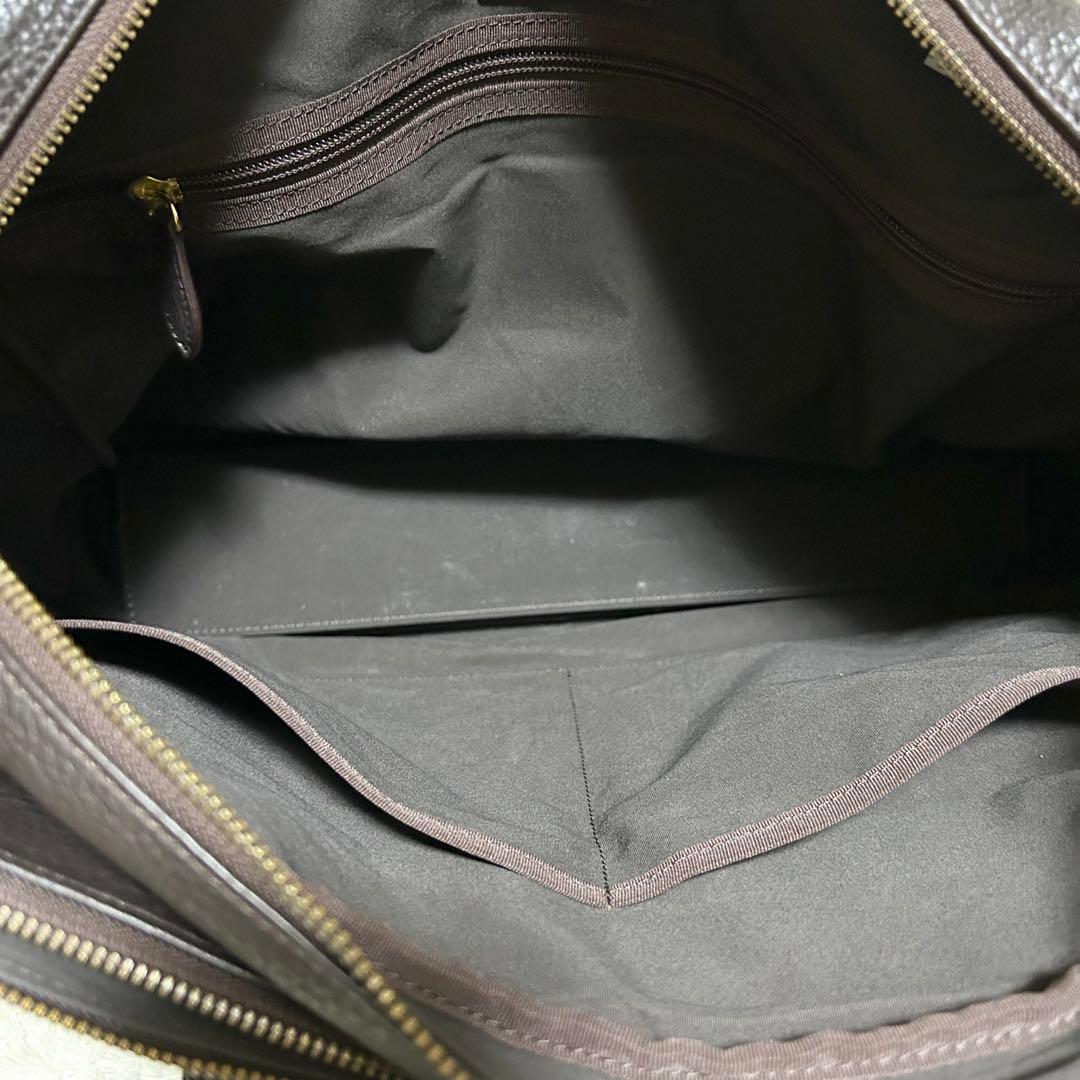 porter 吉田カバン オールレザービジネスバッグ シボ革 2way ブラウン