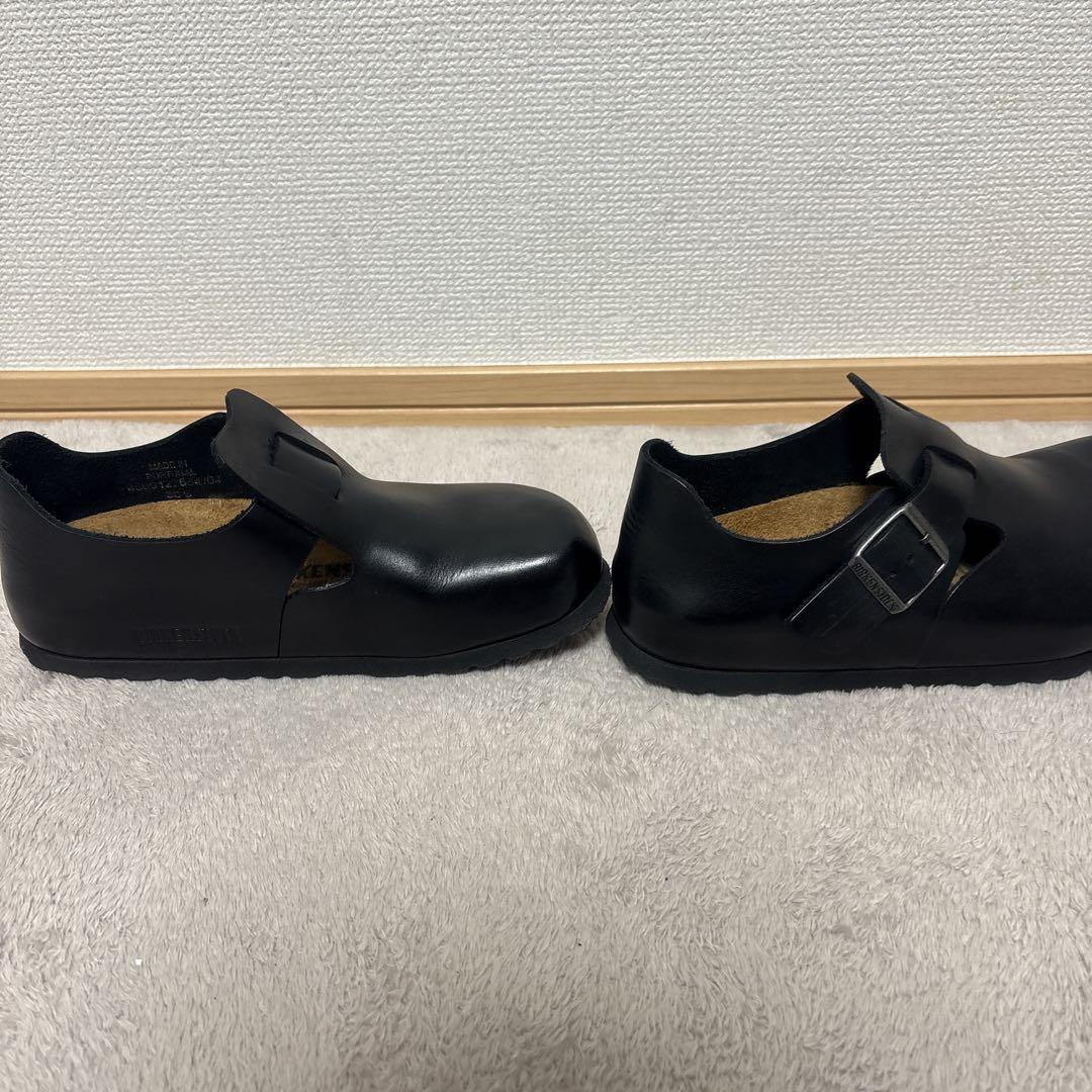 美品　ビルケンシュトック　ロンドン　23cm　ブラック　黒　オイルドレザー　36