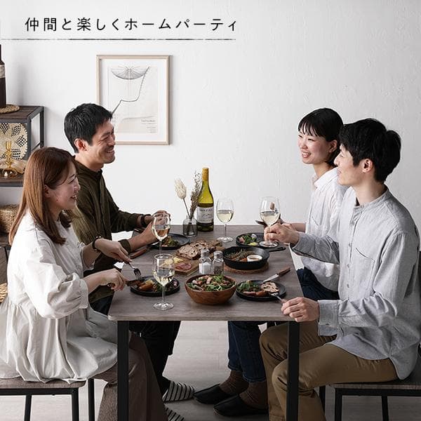 送料無料 ダイニングテーブル セット 4人 110cm テーブル チェア4脚