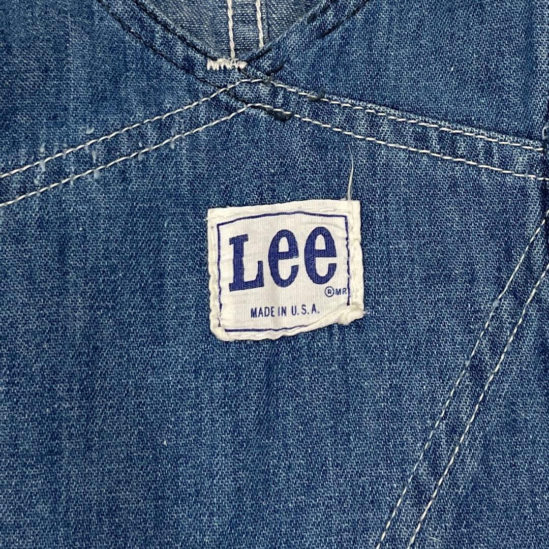 リー Lee 70s オーバーオール サロペット 70年代 米国製 USA