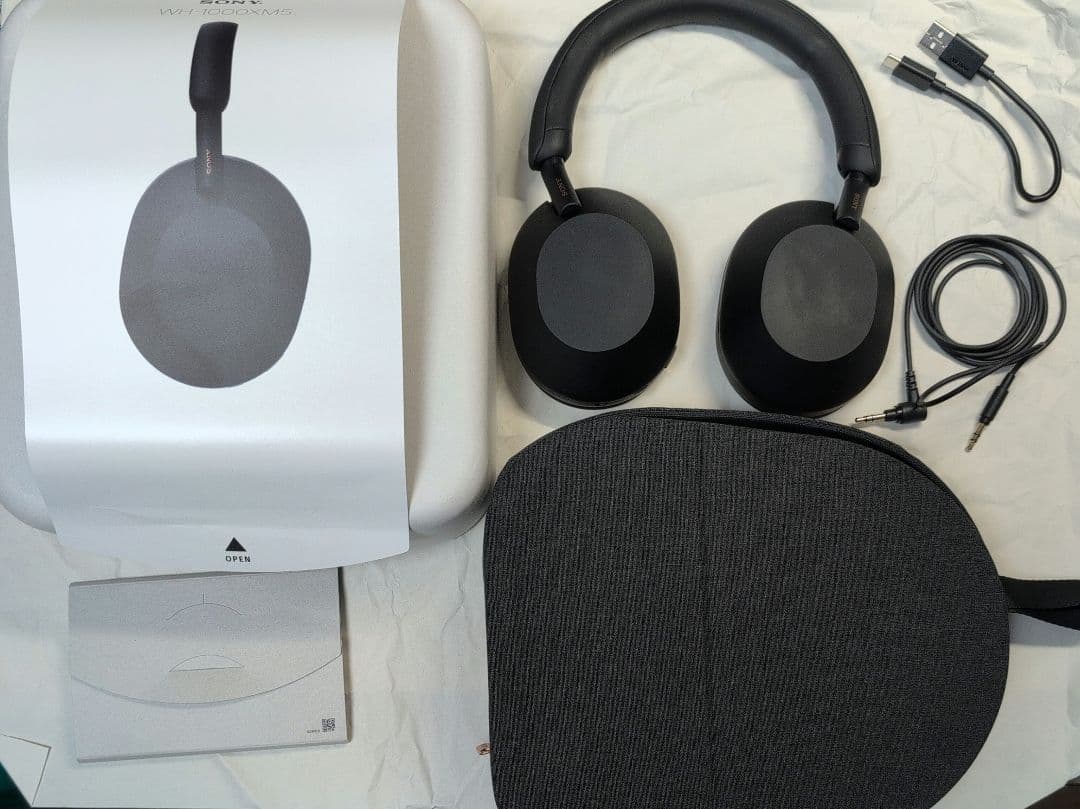 【動作確認済】SONY WH-1000XM5 ワイヤレスヘッドホン