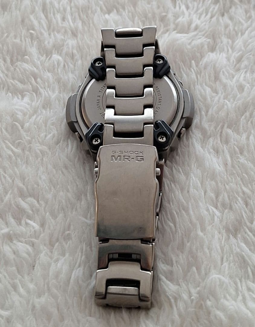 y*n様 G-SHOCK MR-G130T デジタル腕時計【ジャンク品】不動　動