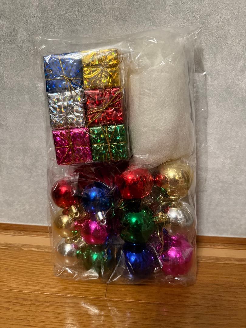 ホワイトクリスマスツリーセット　120cm