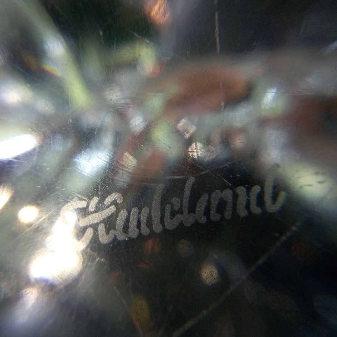 Hadeland　ハーデランド　猫の置物　クリスタルガラス？　※小傷多数有り