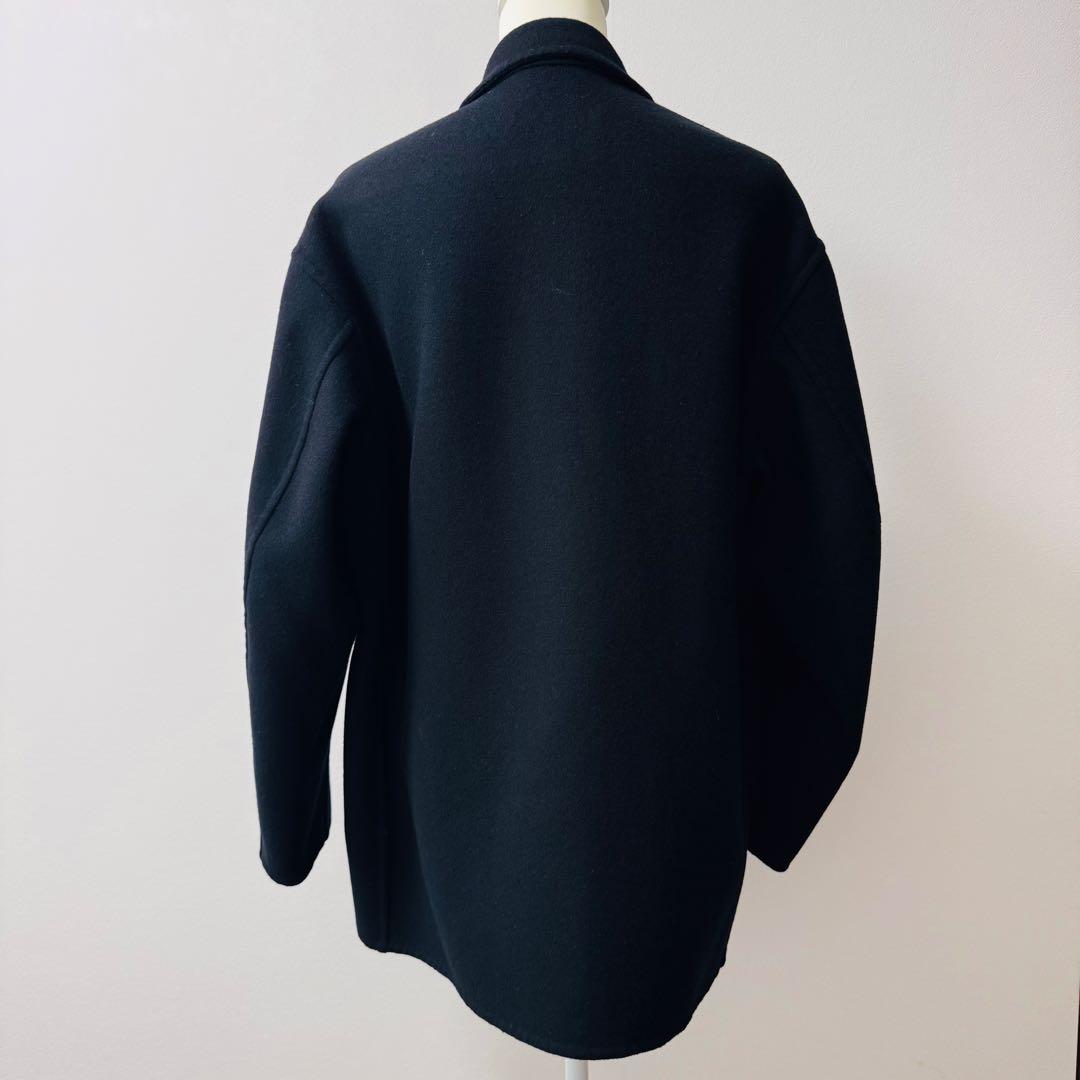 【ＵＡ別注】＜HYKE＞ショップ コート ブラック サイズ３