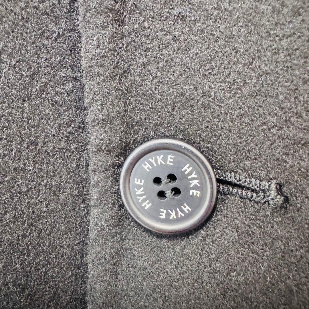 【ＵＡ別注】＜HYKE＞ショップ コート ブラック サイズ３