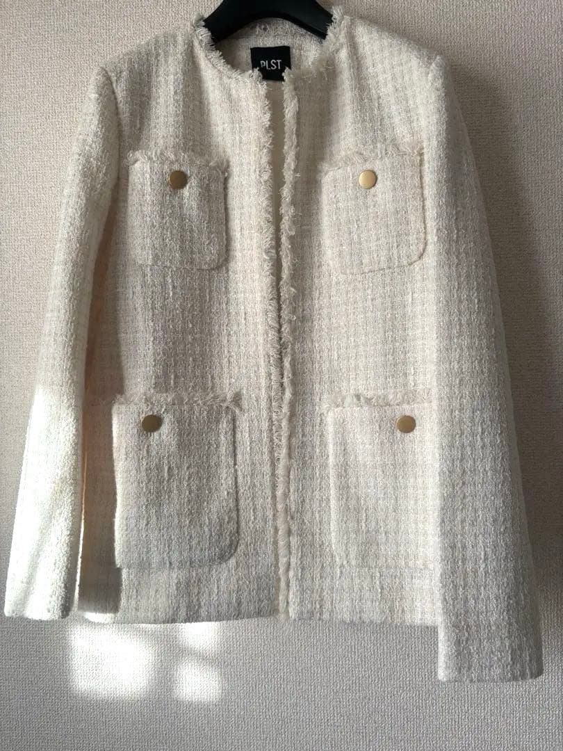 PLST L ツイードジャケット