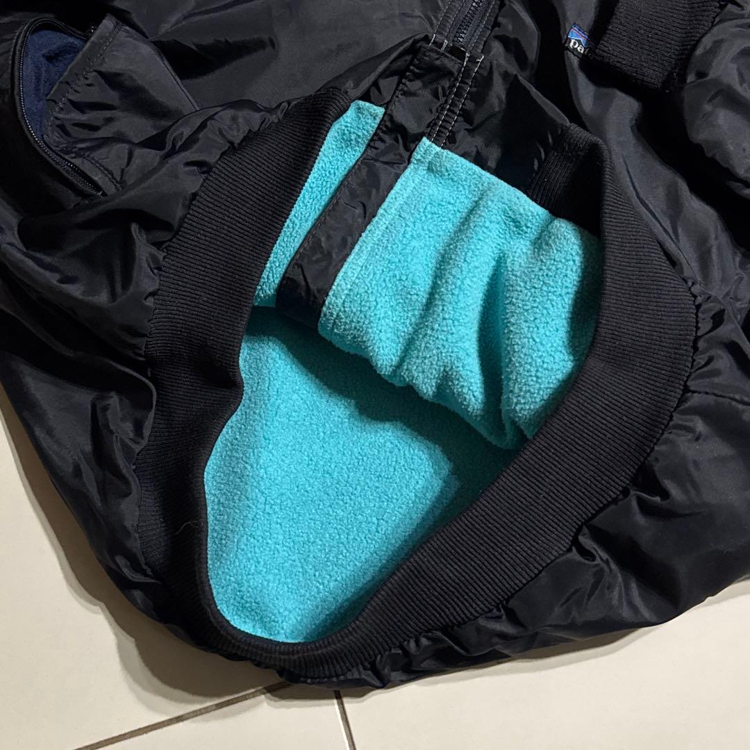 80's Patagonia シェルドシンチラ ブラック サイズ10(M相当)