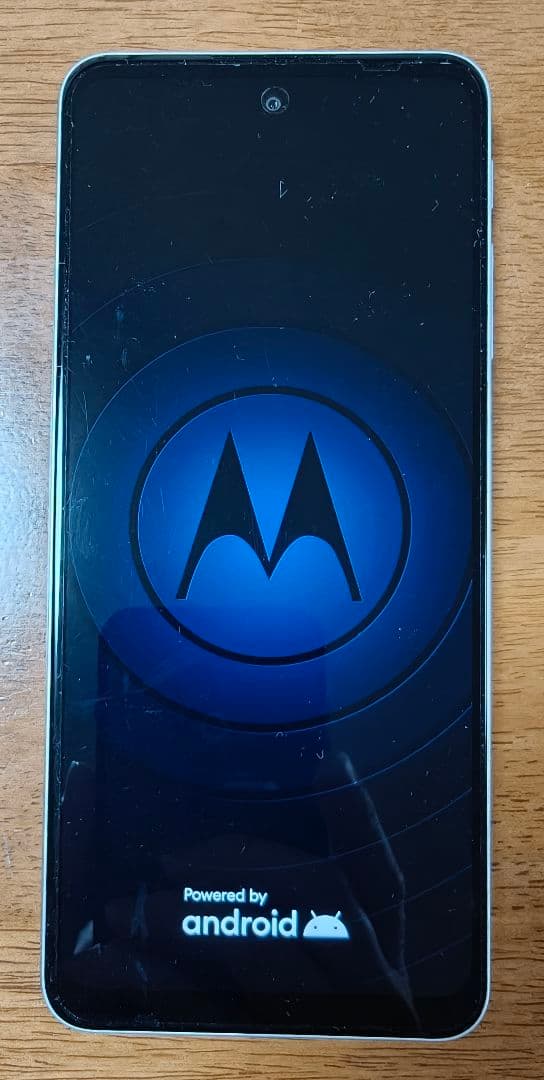 motorola moto g 9 5G II　スマホ　モトローラ　スイカ
