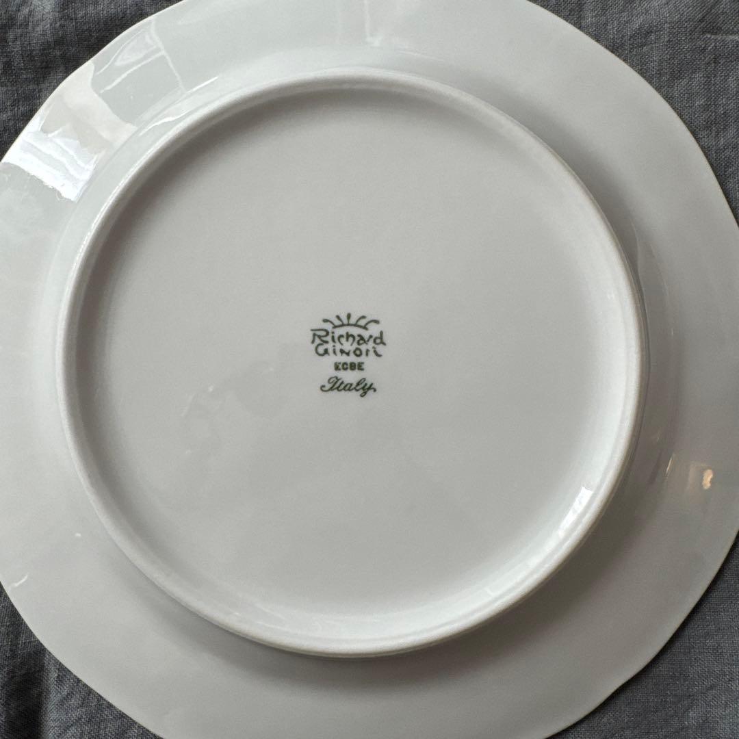 リチャード ジノリ⭐️アンティコホワイト 20cm 中皿 5枚セット