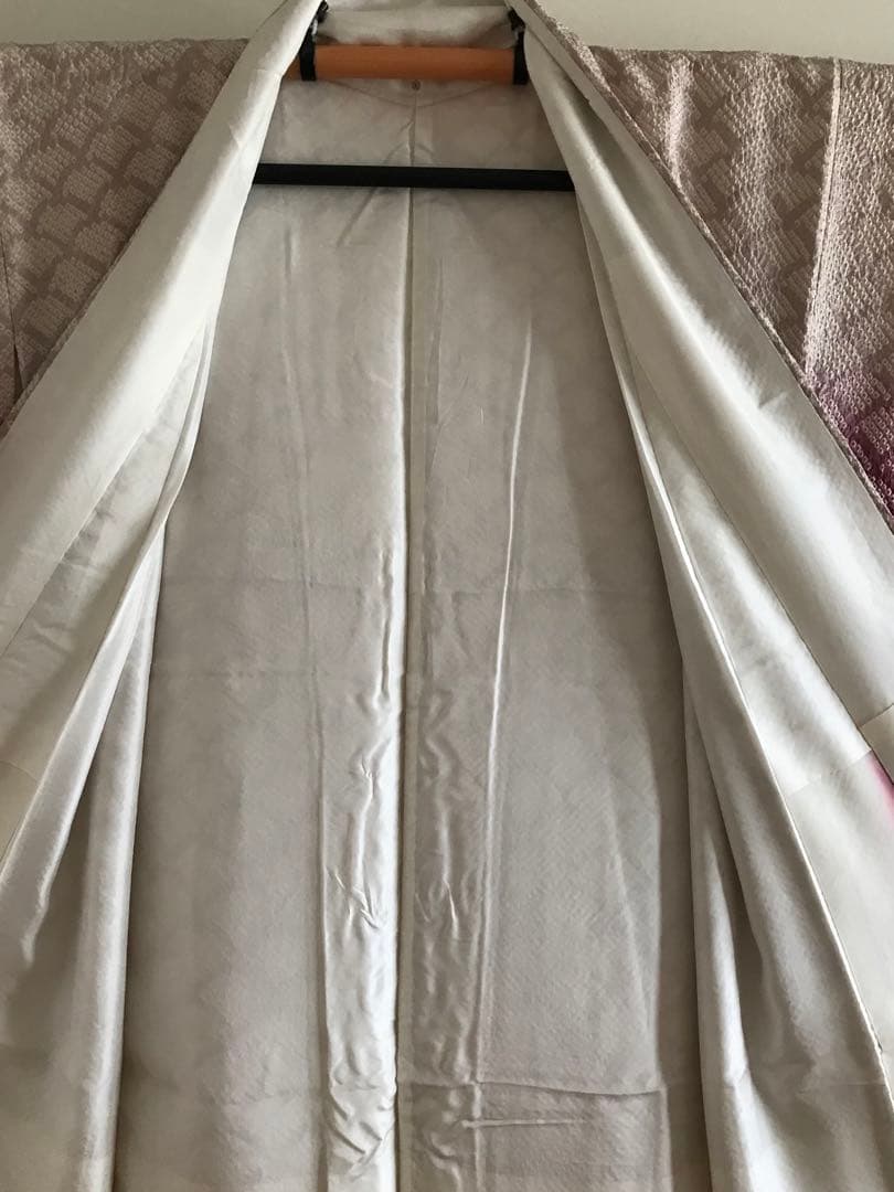 藤娘きぬたや 総絞り 訪問着　青海波