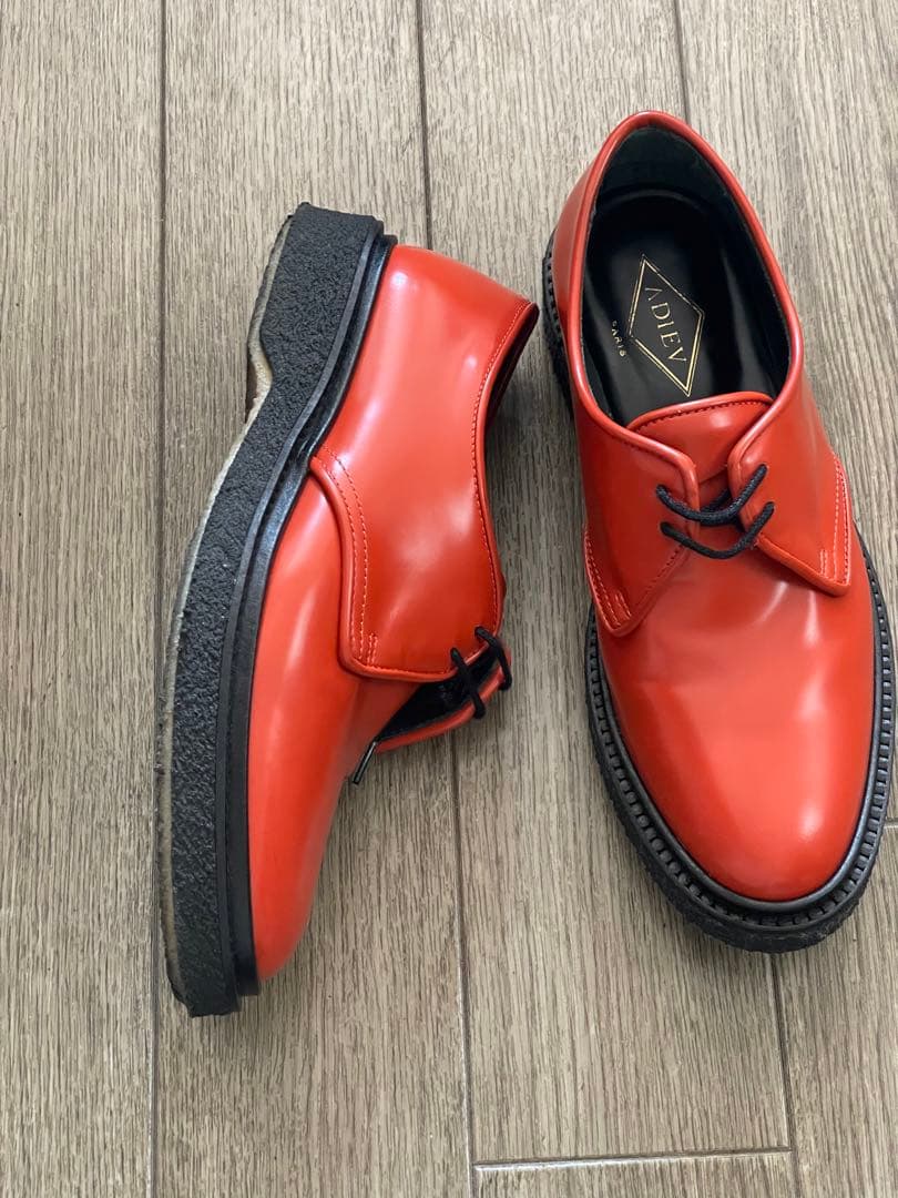 まめたさまAdiev Paris type 1 レースアップシューズ　ローファー