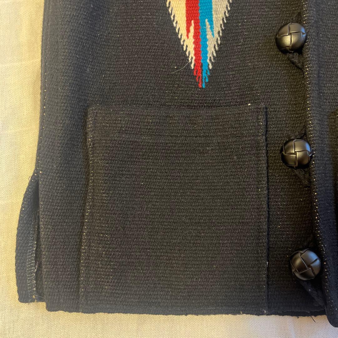 ORTEGA'S CHIMAYO オルテガ　チマヨベスト　ウールベスト 34