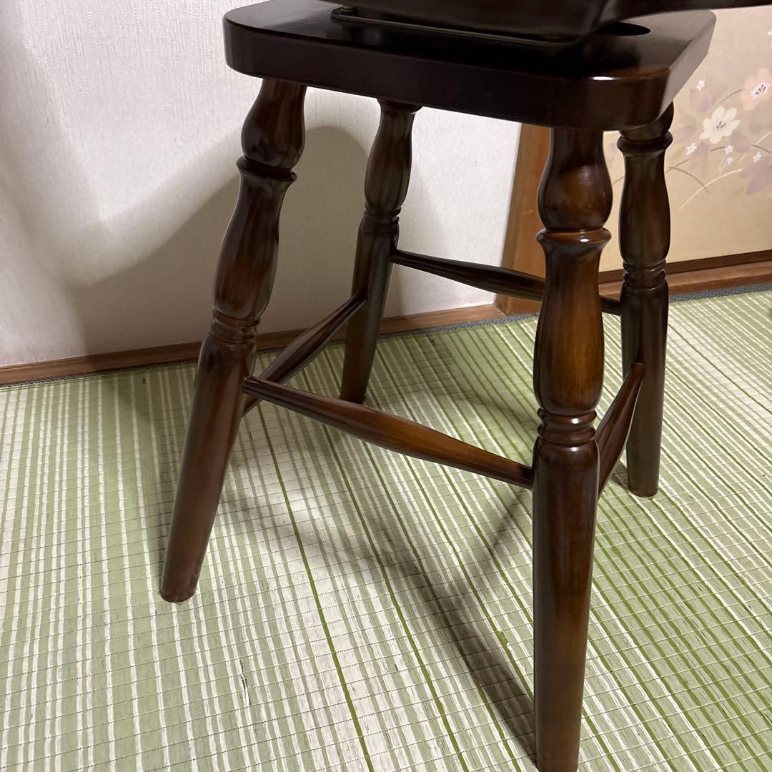 カリモク　カウンター　チェア　回転式　KARIMOKU オールド　椅子　2脚