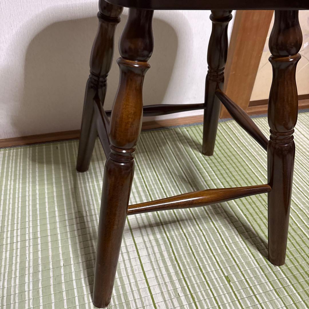 カリモク　カウンター　チェア　回転式　KARIMOKU オールド　椅子　2脚