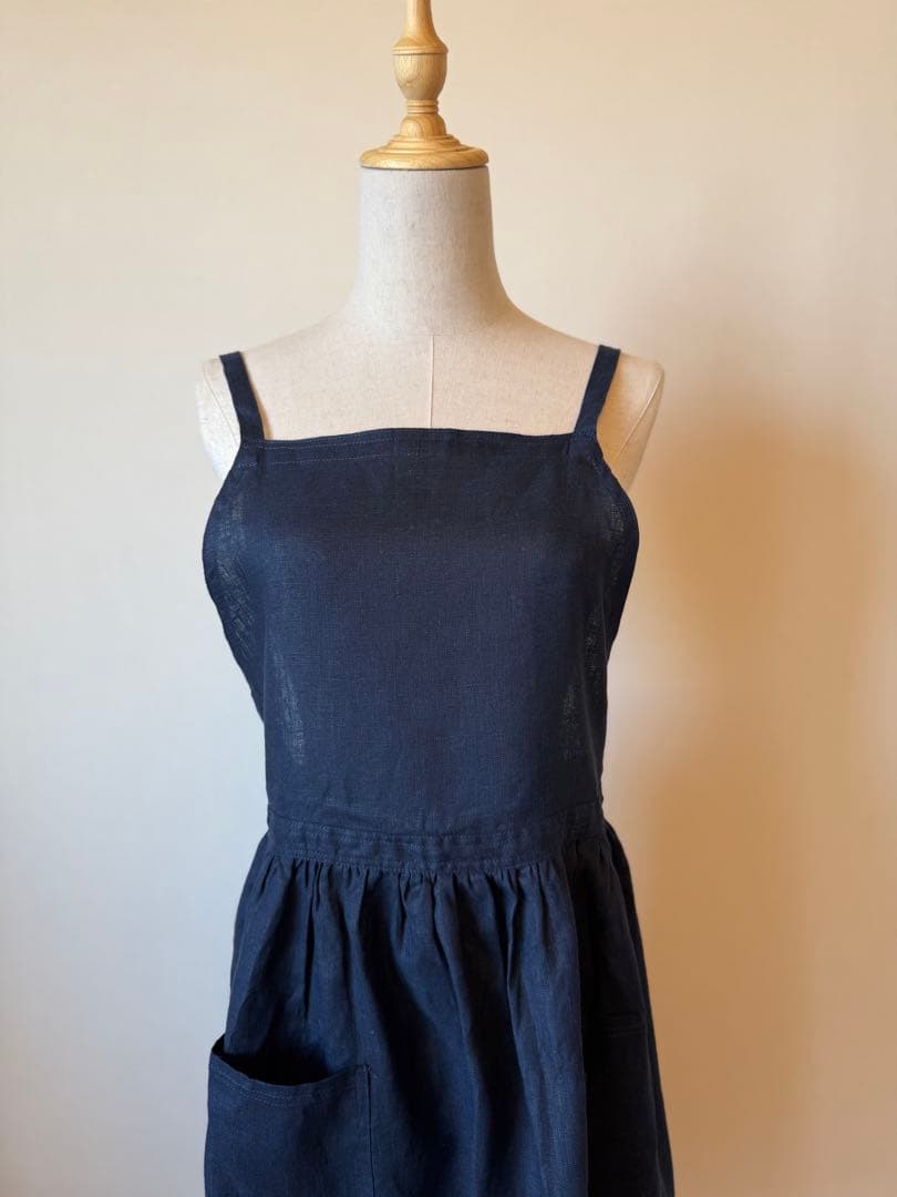 【未使用】リネンエプロン / fog linen work ＆ KURASHI