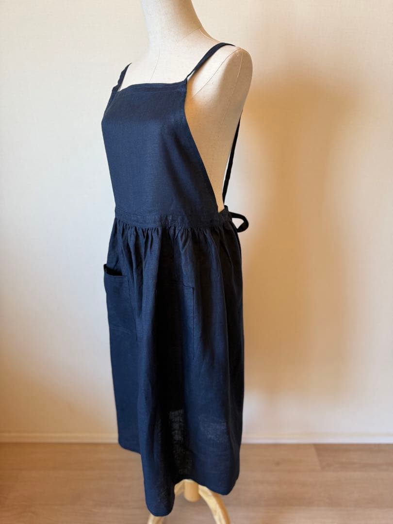 【未使用】リネンエプロン / fog linen work ＆ KURASHI