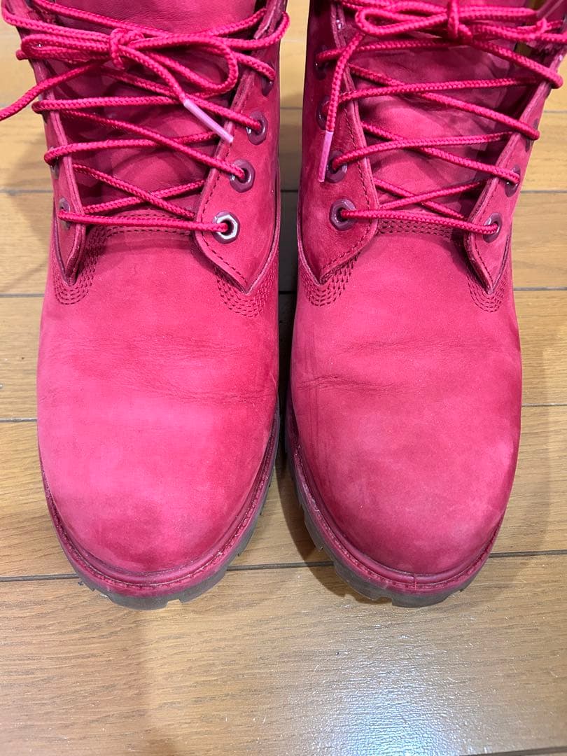 廃盤品　ティンバーランド レッド 赤　ブーツ　27㎝