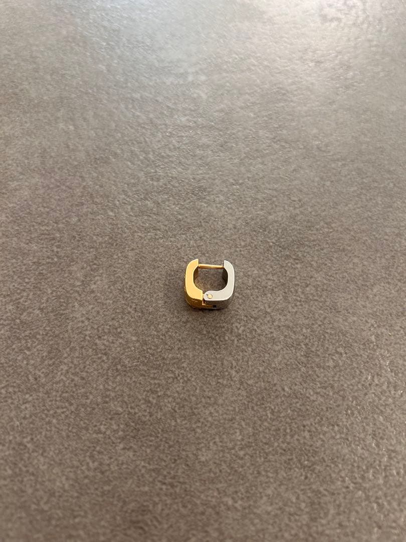 【片耳1個のみ・美品】ルイヴィトン　ブックルドレイユ　ナノグラム　ピアス