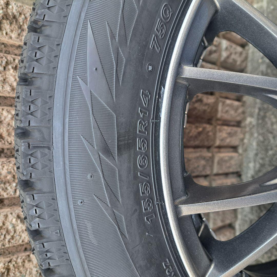 ブリジストンBLIZZAKブリザックVRX2155/65/14 2024 47週