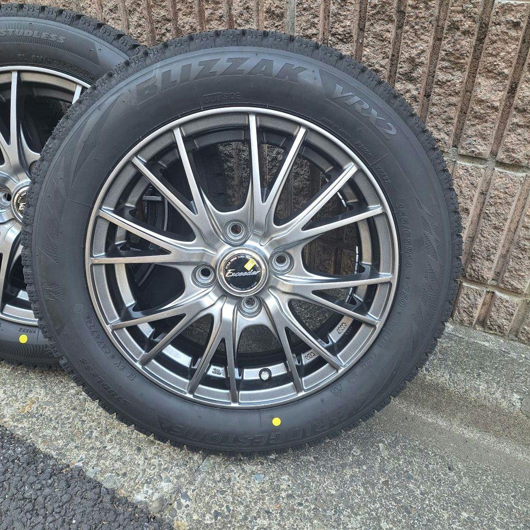 ブリジストンBLIZZAKブリザックVRX2155/65/14 2024 47週