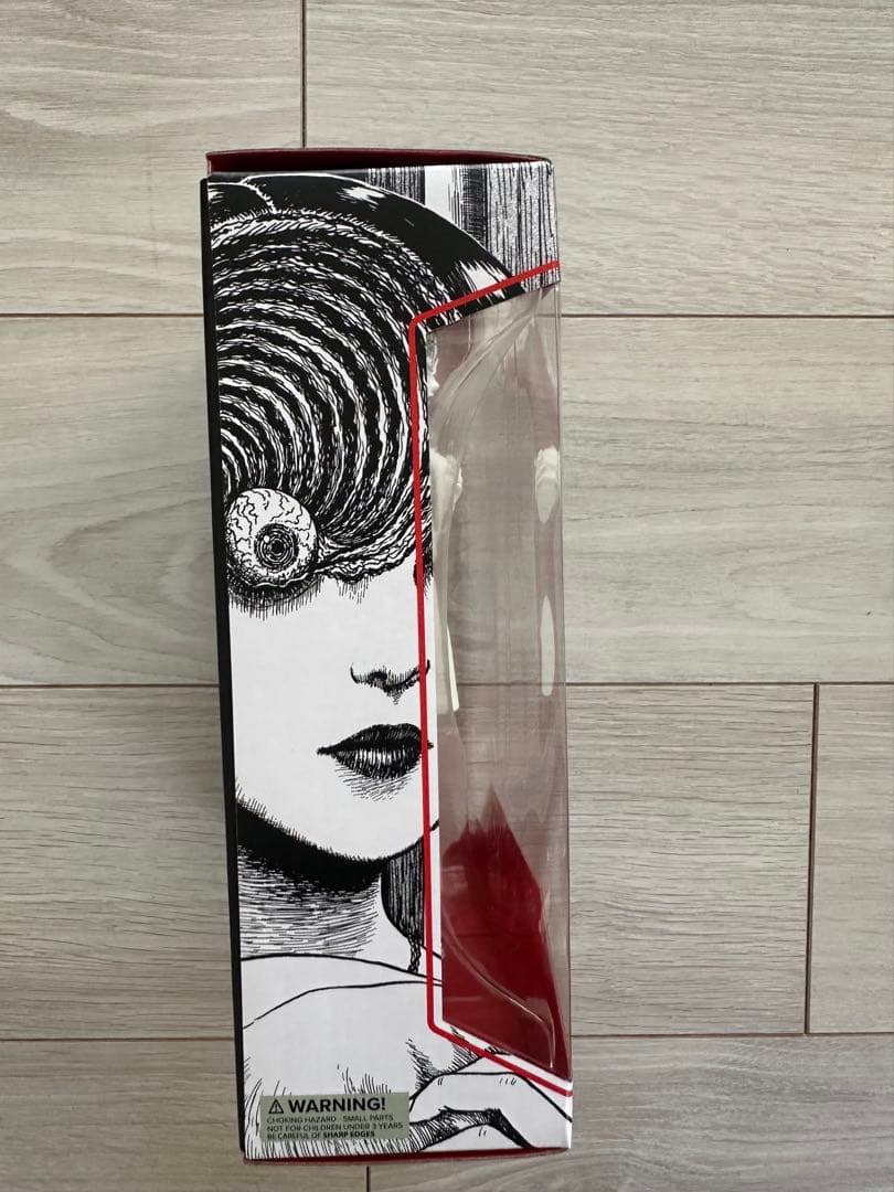 アメリカ購入うずまき AZAMI（黒谷あざみ）フィギュア 伊藤潤二 ホラー